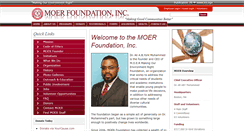 Desktop Screenshot of moerfoundation.org